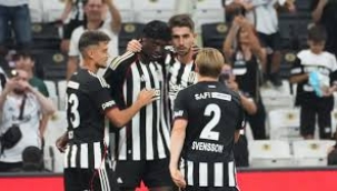 Beşiktaş, Konferans Ligi'nde play-off'ta! St. Patrick's engelini üç golle geçtiler