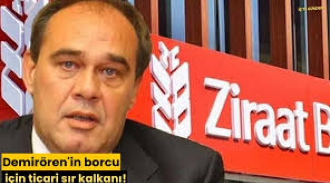 Demirören'in borcu 'ticari sır' sayıldı!