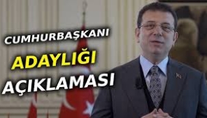 Ekrem İmamoğlu'ndan flaş adaylık açıklaması: "Seçime giremezsem..."