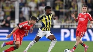 Fenerbahçe Benfica'ya yenilerek Şampiyonlar Ligi'ne veda etti