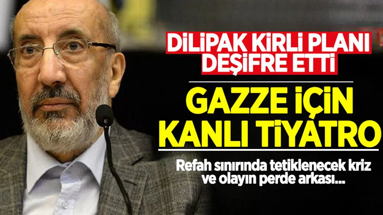 Gazze için kanlı tiyatro