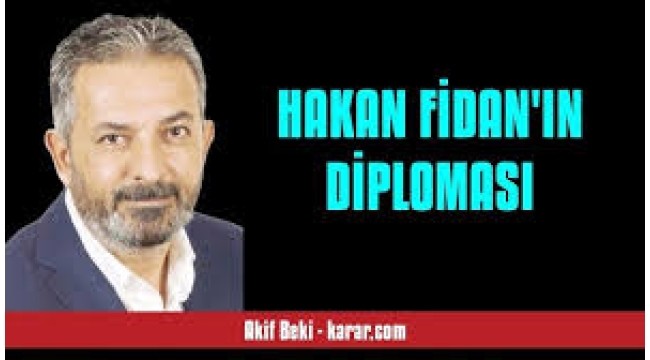 Hakan Fidan'ın diploması