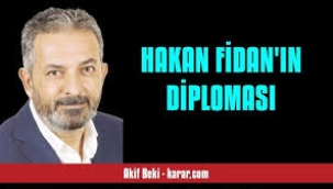 Hakan Fidan'ın diploması