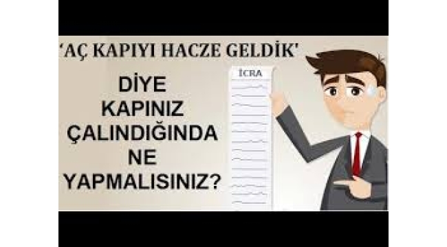 İcra memuru 4,5 milyon evin kapısına dayandı!