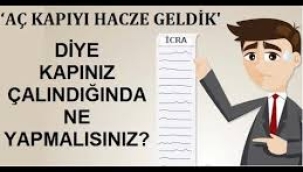 İcra memuru 4,5 milyon evin kapısına dayandı!