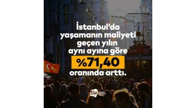 İstanbul'da yaşam maliyeti arttı!