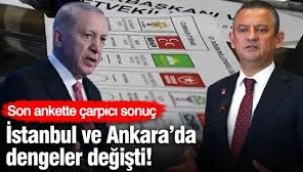 İstanbul ve Ankara'daki son ankette çarpıcı detaylar! Nefes kesen rekabet ortaya çıktı…