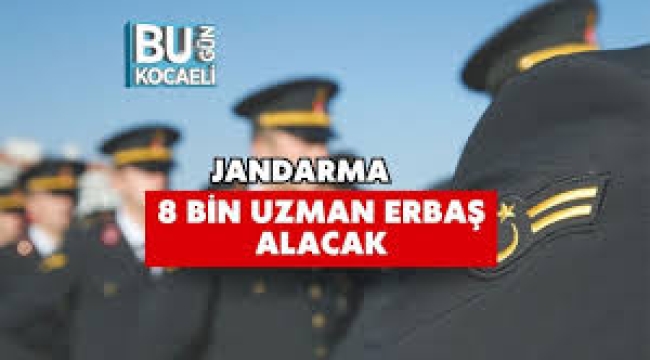 Jandarma'ya yeni 8 bin erbaş: Şartlar neler
