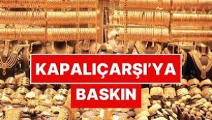 Kapalıçarşı'da 23 dükkana baskın: 40 gözaltı