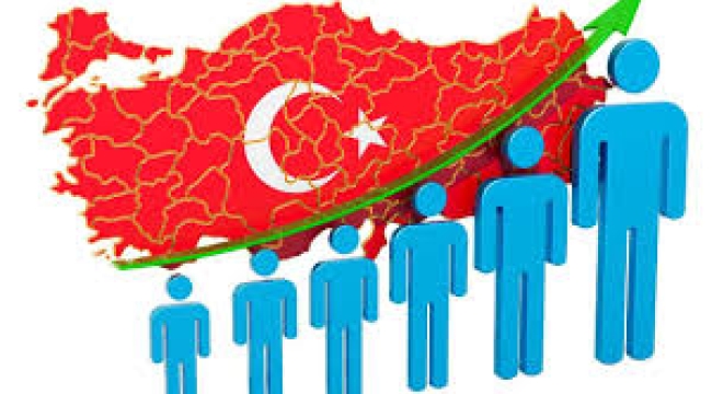 Türkiye'nin nüfusu yükseldi