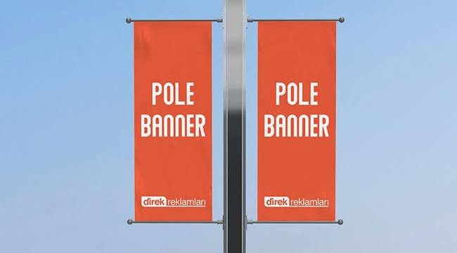 Yüksek Görünürlük Sağlayan Pole Banner Uygulamaları