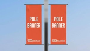 Yüksek Görünürlük Sağlayan Pole Banner Uygulamaları
