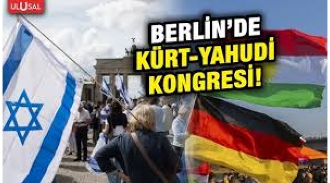 Almanya'da Kürt-Yahudi kongresi toplandı: Öcalan dikkate alınmadı