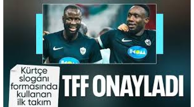 Amedspor Kürtçe reklam aldı