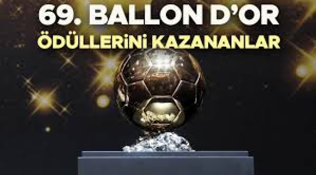 Ballon d'Or ödülü sahibini buldu