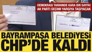 Bayrampaşa'da kazanan CHP...