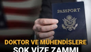 Doktor ve mühendislere ABD vize ücreti 100 bin dolar olacak