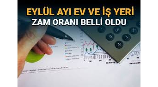 Eylül ayı kira zam oranları belli oldu