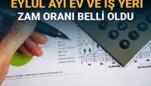 Eylül ayı kira zam oranları belli oldu