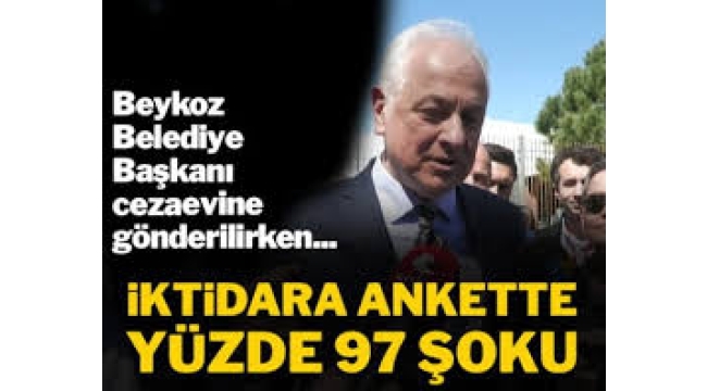 İktidara ankette yüzde 97 şoku