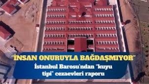 İstanbul Barosu'ndan "kuyu tipi" cezaevi raporu