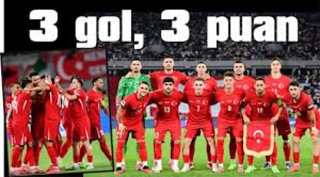 Milliler 3 puanla başladı