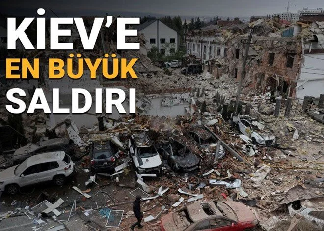 Savaşın en büyük saldırısı: Kiev'e bombalar yağdı, Polonya jetleri havalandı