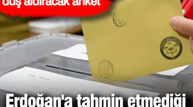 Soğuk duş aldıracak anket