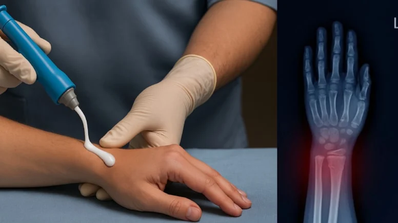 Tıpta çığır açan buluş! Kırık kemikler ameliyatsız 3 dakikada yapıştırılacak