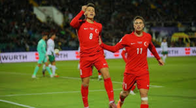 A Milli Takım'dan Bulgaristan'da farklı galibiyet
