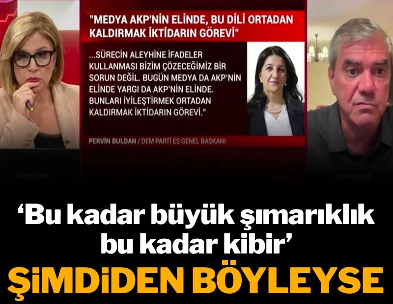 Buldan'ın skandal açıklamaları sonrası Yılmaz Özdil'den DEM Parti'ye sert tepki