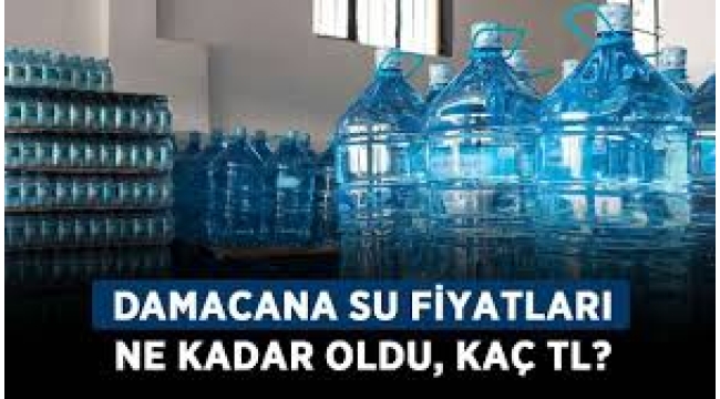 Damacana su fiyatları uçtu: Suyun maliyeti 3 TL, satış fiyatı 150 TL