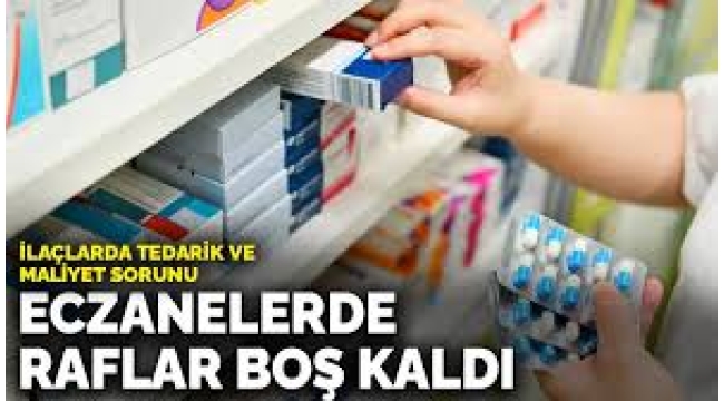 Eczanelerde ilaç krizi! Raflar boş, hastalar çaresiz