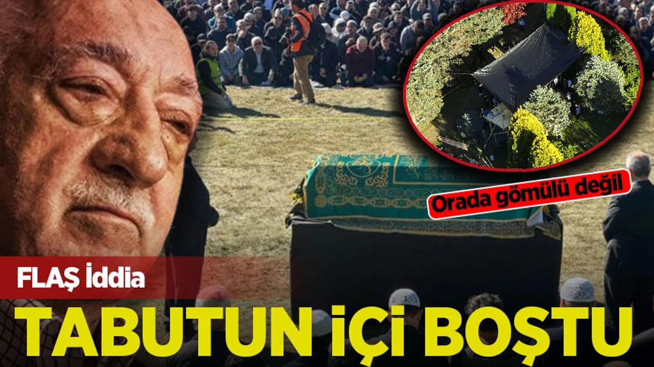 Fetullah Gülen'in ölümünü gizlediler tabutun içi boştu