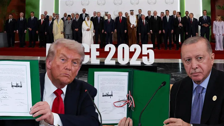 Gazze barışında kritik adım: İmzalar atıldı! Trump'tan Erdoğan'a samimi teşekkür