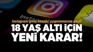 Instagram'a 18 yaş kuralı geldi