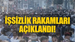 İşsizlik oranı açıklandı