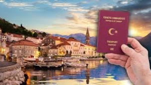 Karadağ, Türk vatandaşlarına vize uygulamasını başlattı