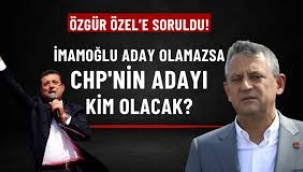Özgür Özel, İmamoğlu aday olamazsa kimin aday olacağını açıkladı