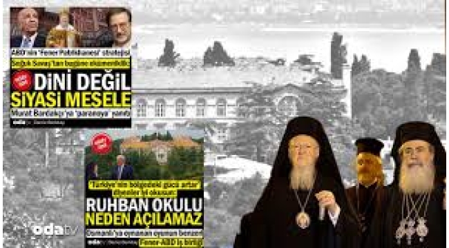 Patrikhane'nin Vatikan planı