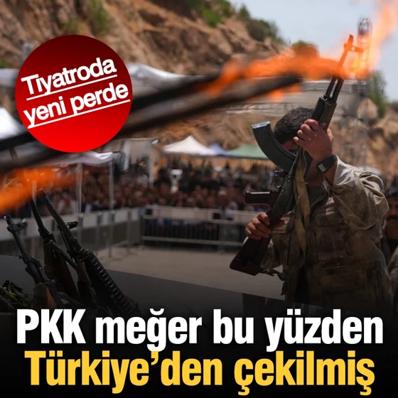 PKK meğer bu yüzden Türkiye'den çekilmiş! Tiyatroda yeni perde