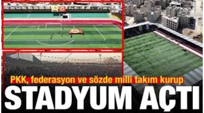 PKK 'milli takımı' kurdu!