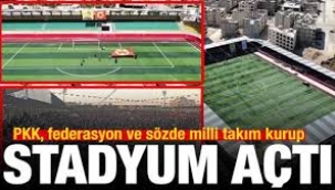 PKK 'milli takımı' kurdu!