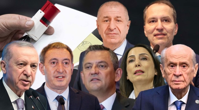 Son anket siyasi partilerin oy potansiyelini ortaya koydu! 12 parti listede…