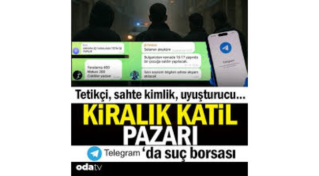 Tetikçi, sahte kimlik, uyuşturucu… Kiralık katil pazarı..