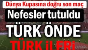 "Türk önde, Türk ileri!"