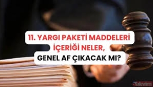 11'inci Yargı Paketi'ne dair yeni detay! 30 yıla kadar hapis cezası…