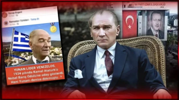 AKP'li isimden skandal 'Atatürk' paylaşımı!