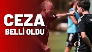 Beşiktaş'ta Sergen Yalçın ve Orkun Kökçü'nün cezası belli oldu