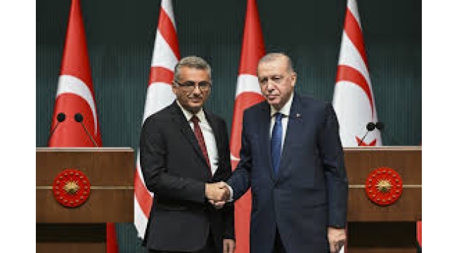 Cumhurbaşkanı Erdoğan: Kıbrıs'ta gerçekçi çözüm iki devlet